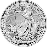 Britannia 1 uncja platyny