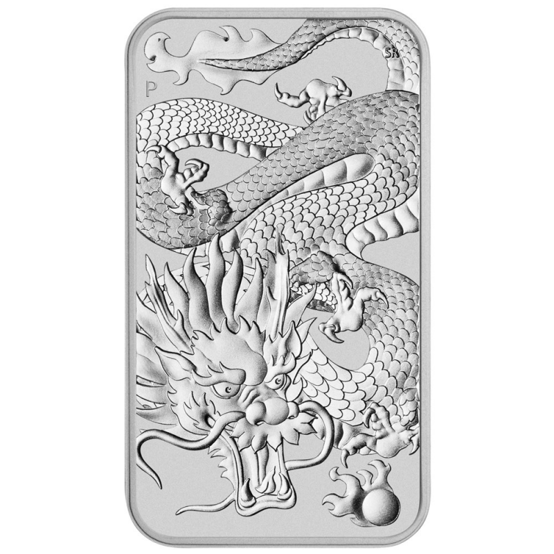 Dragon moneta-sztabka 1 uncja srebra